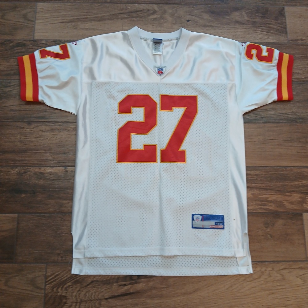 Vintage Kansas City Chiefs Jersey Mens 48 NFL Reebok Larry Johnson‎ Authentic